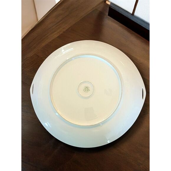 Vintage Noritake Nippon Hand-Painted Floral Serving Plate 1900-1940 Rare Pretty - Picture 5 of 6